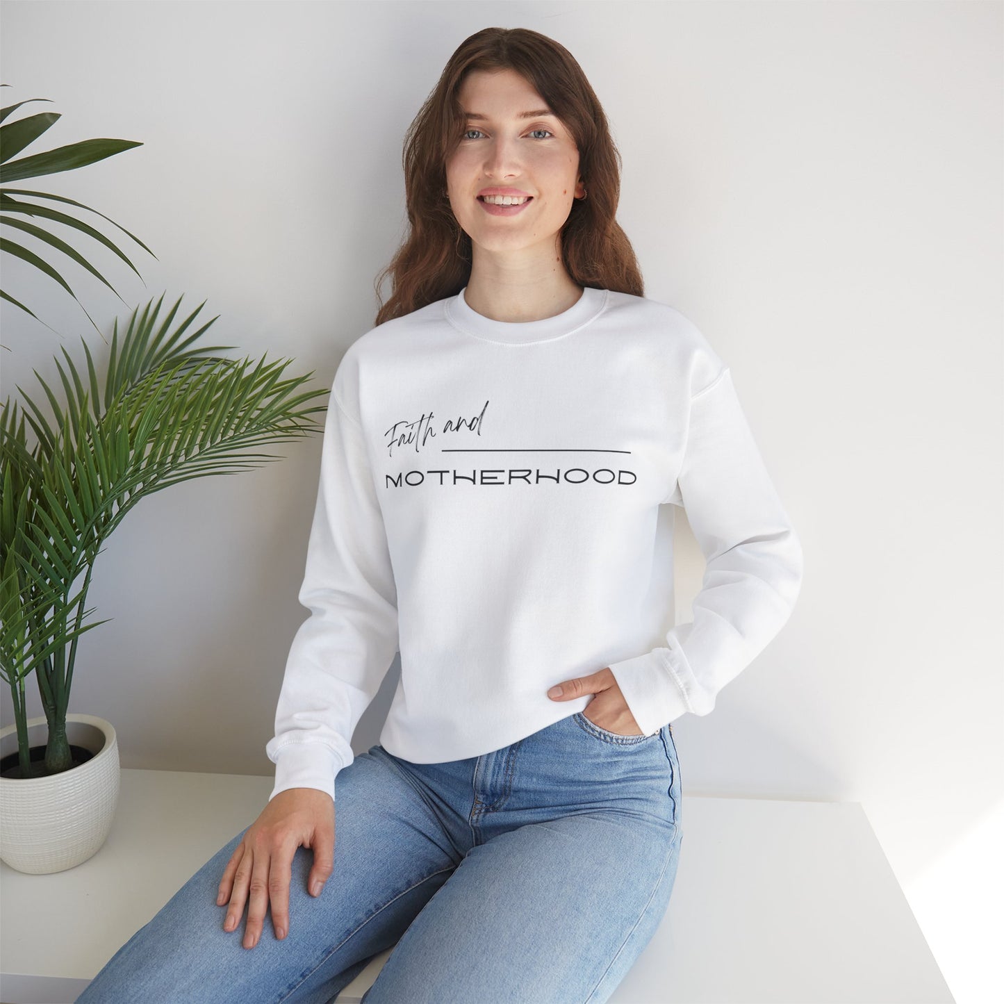 Faith and Motherhood Sweatshirt