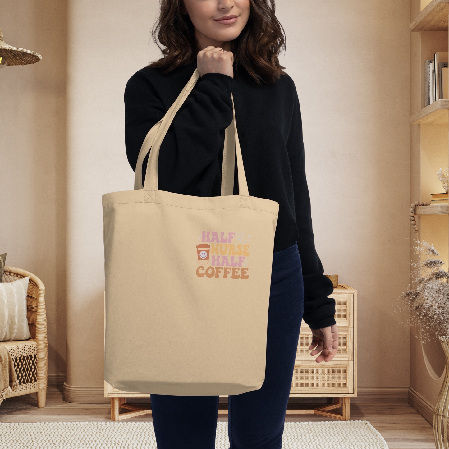 Nurse Coffee Tote Bag