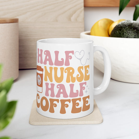Half & Half Nurse Mug