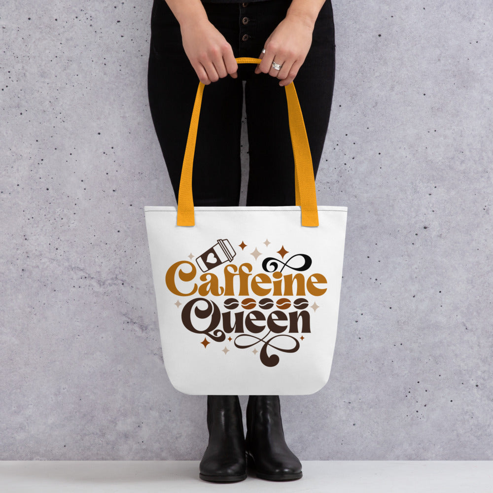 Caffeinated Queen Tote Bag