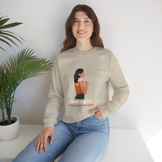 Mom Love Sweatshirt - Unisex Heavy Blend™ Crewneck