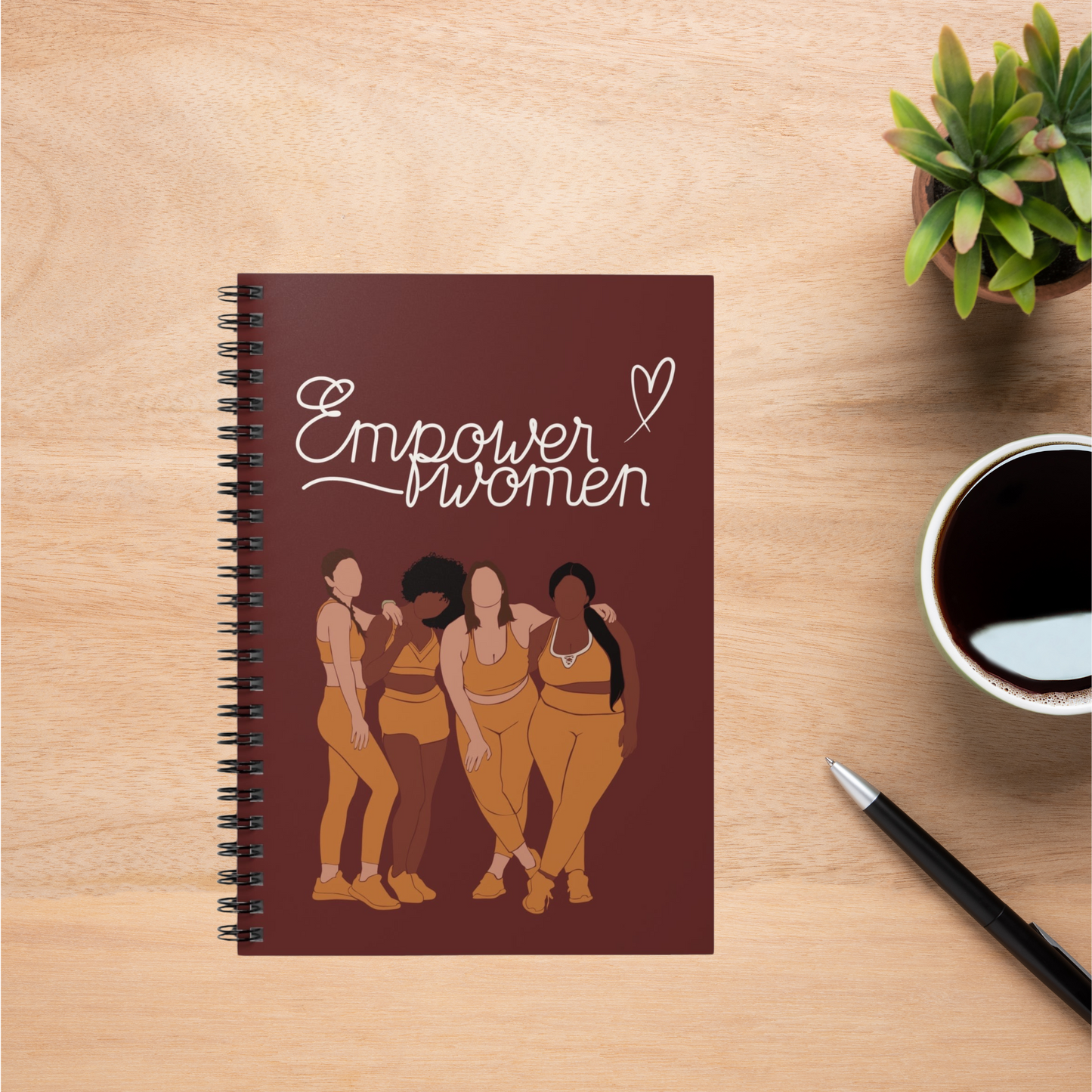 Women Empowerment Spiral Notebook