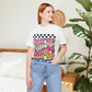 Colorful Retro Nurse T-shirt