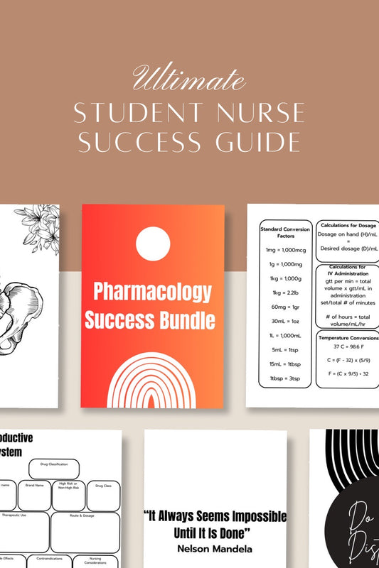 Pharmacology Success Guide